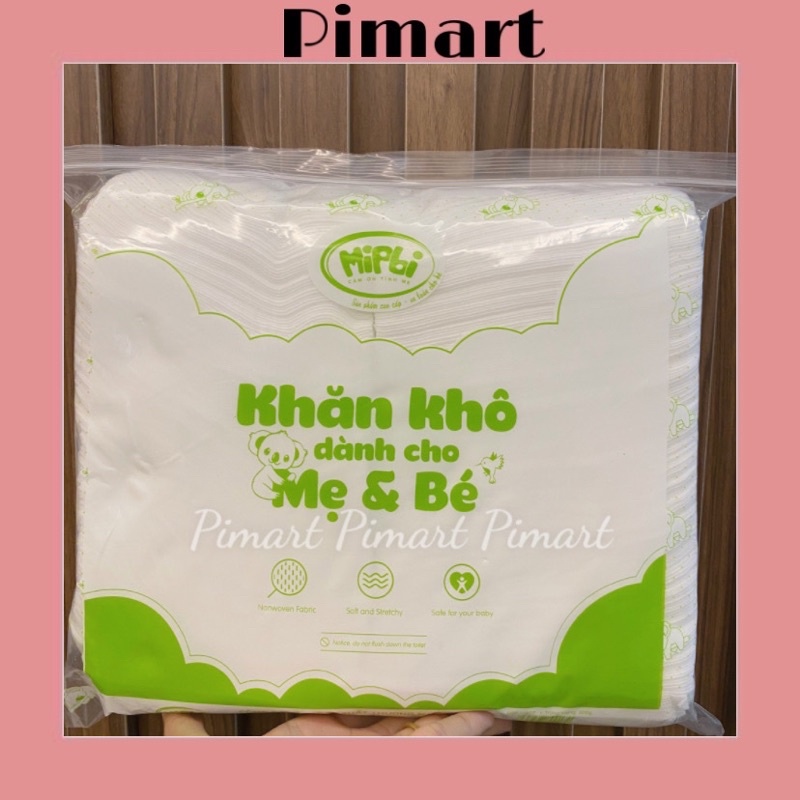 MIPBI-KHĂN KHÔ ĐA NĂNG CHO MẸ VÀ BÉ 600g