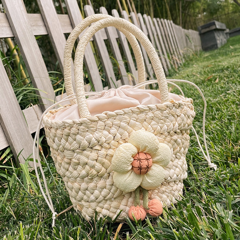 Túi Xách Cói Thời Trang Mùa Hè Hàn Quốc Chất Lượng Cao Cho Nữ