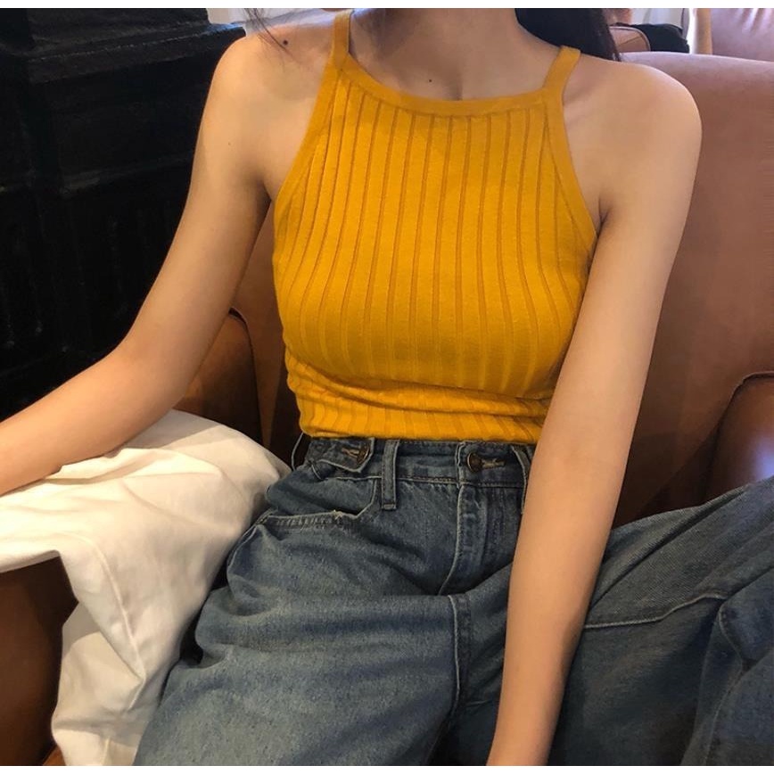 Áo dây ZHELIHANGFEI dệt kim thời trang cá tính