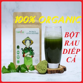 Bột Rau Diếp Cá Sấy Lạnh DALAHOUSE 50gr 100% Organic [Chính Hãng]