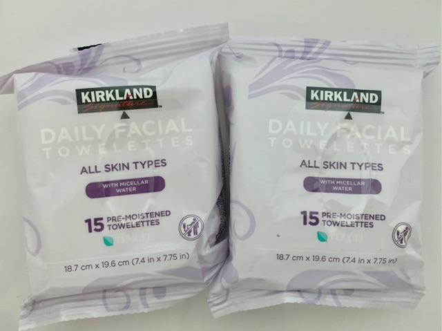 Khăn giấy ướt tẩy trang Kirkland
