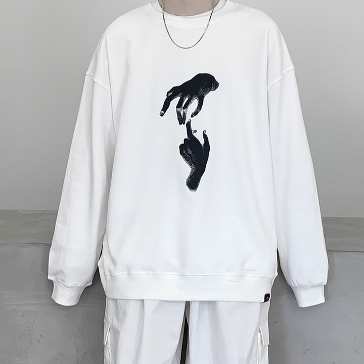 (A294) Áo thu đông sweater 3 màu đen - xám - trắng | BigBuy360 - bigbuy360.vn