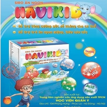 Siro Ăn Ngon Navikid - Học Viện Quân Y