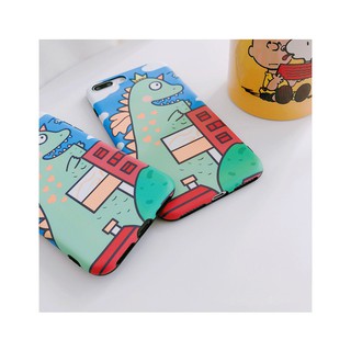 Ốp iPhone - Ốp khủng long xanh