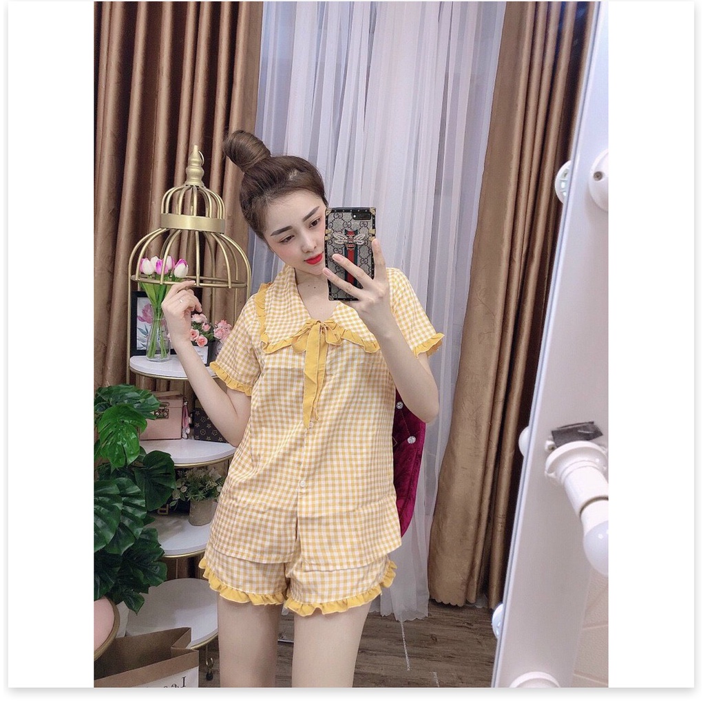 Set bộ mặc nhà NGẮN SIÊU XINH TÔN DÁNG 2021 KME FASHION
