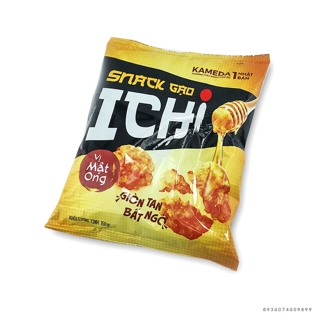 BÁNH GẠO ICHI MINI CÁC LOẠI 150GR VỊ MẬT ONG