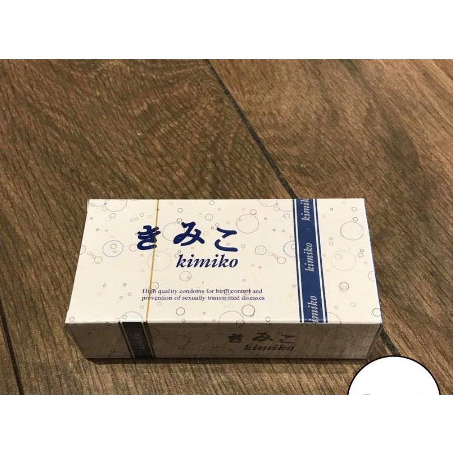 [Che tên sản phẩm] Bao Cao Su siêu mỏng gai li ti KIMIKO - Made In Japan - Không Mùi,Hộp 12c  chỉ bán hàng chuẩn hãng