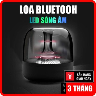 Loa bluetooth mini đèn led đổi màu theo nhạc