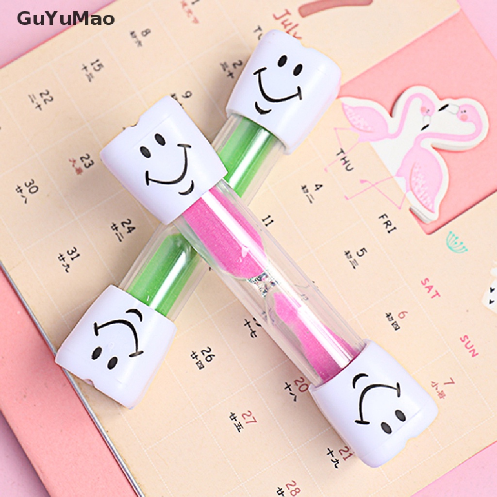 Đồng Hồ Cát Chống Rơi Vỡ 1-3 Phút Hình Mặt Cười Sáng Tạo