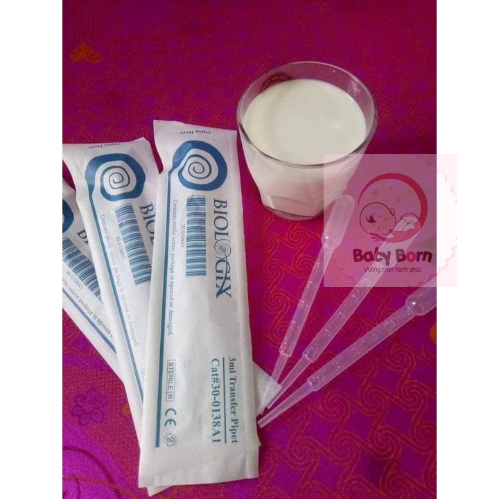 Ống bón sữa/ thuốc 3ml tiệt trùng cho bé Medisafe