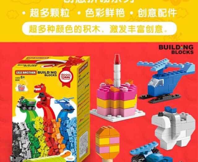 Lego 1000 Classic LELE BROTHER NEW hàng chính hãng nội địa