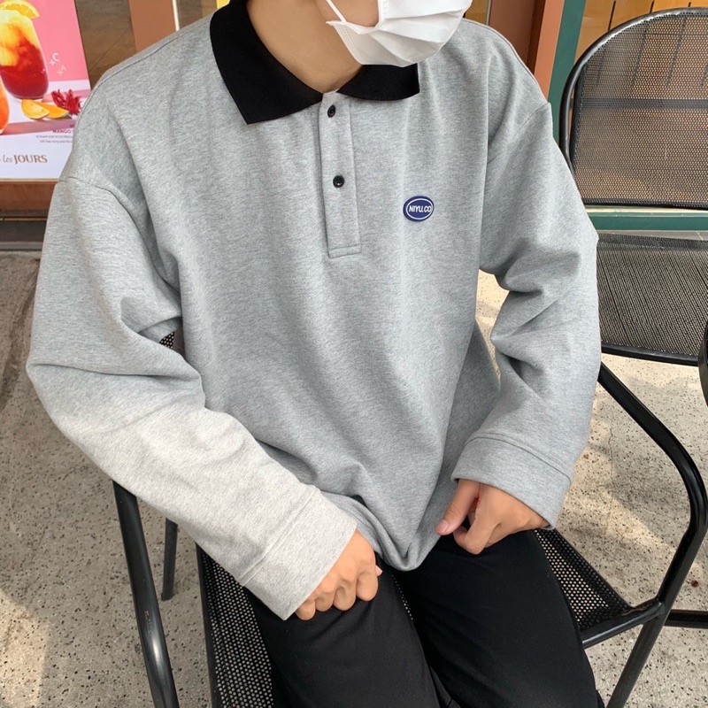 NIYU POLO SWT - Áo Cổ Trụ Tay Dài 5 Màu | BigBuy360 - bigbuy360.vn