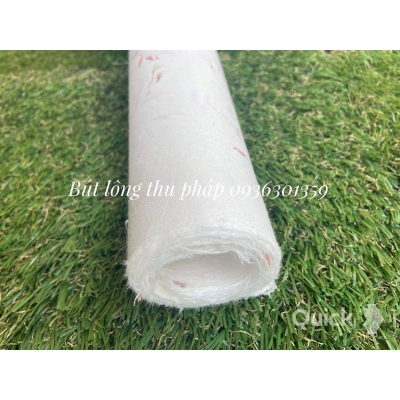Giấy Dó vân hoạ tiết ép chìm