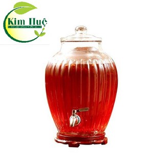 Bình Ngâm Rươu Sâm Thủy Tinh 217 20 Lít