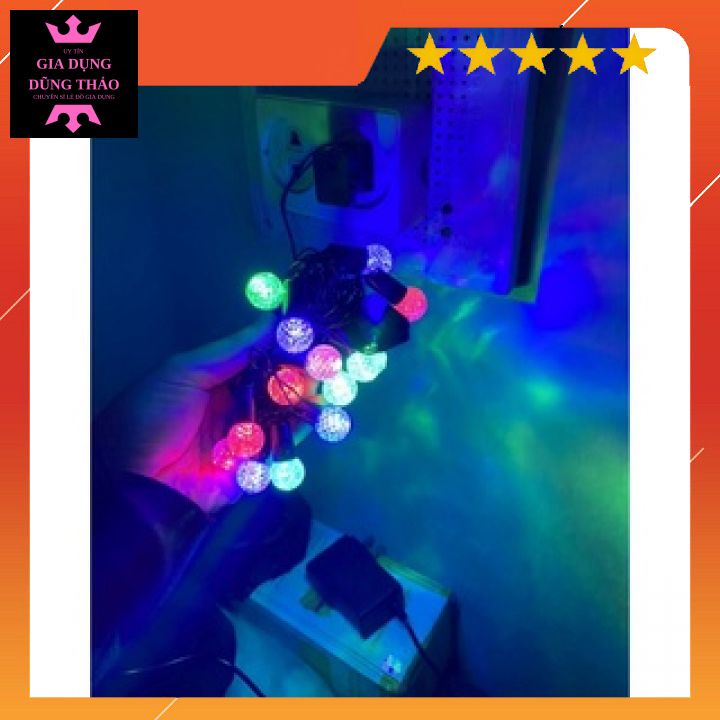 Đèn nháy 50m trang trí lễ tết noel