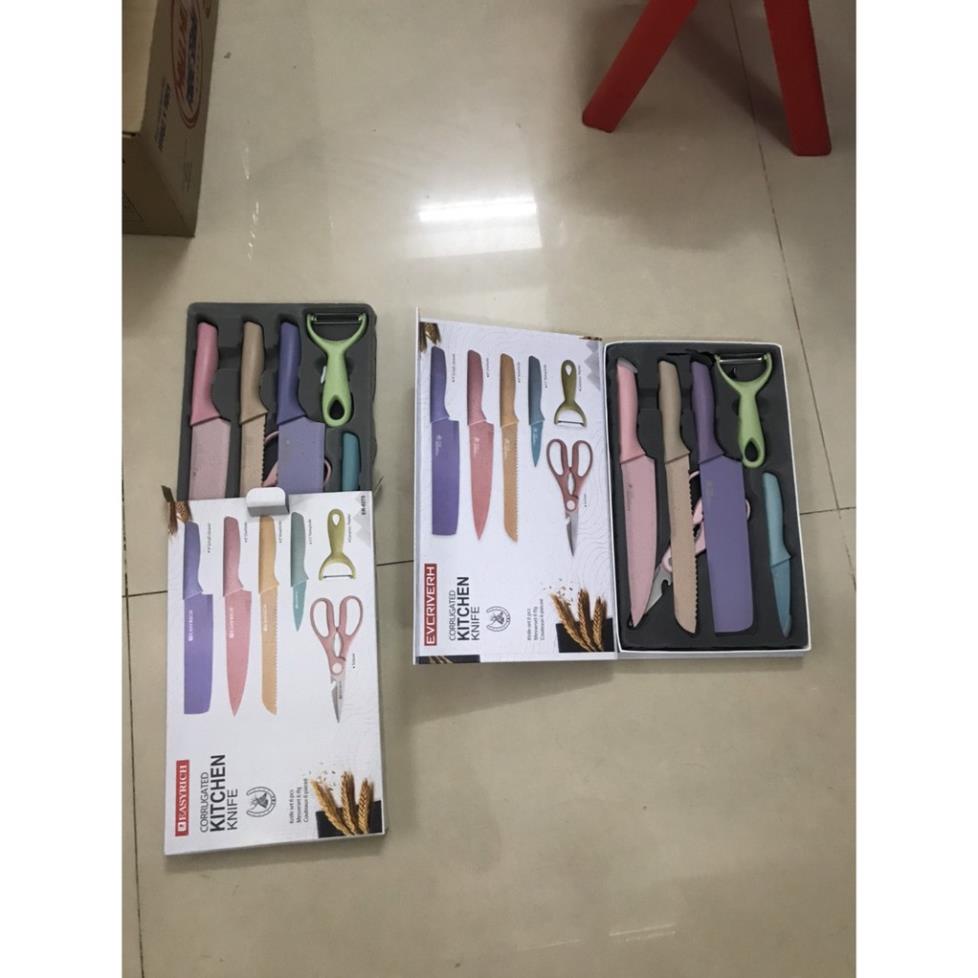 bộ dao kéo lúa mạch nhiều món