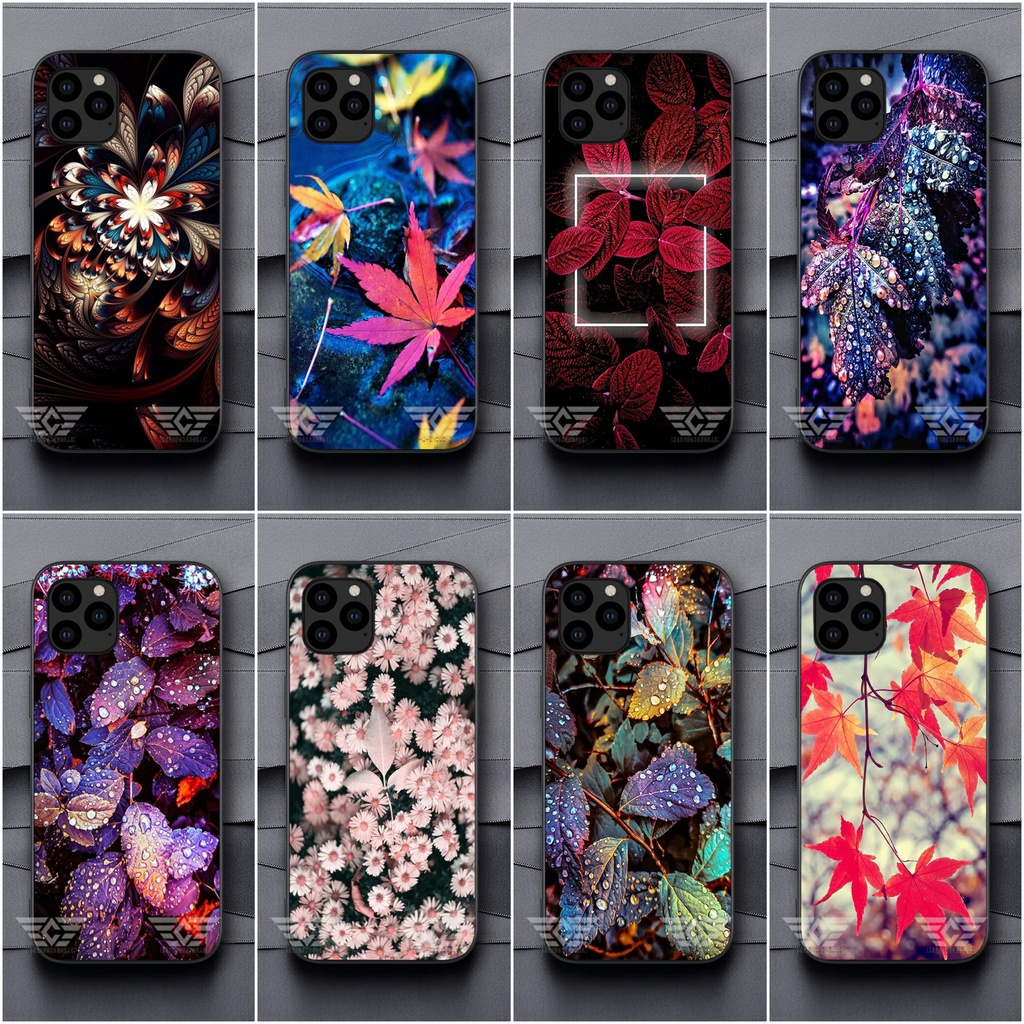 Ốp lưng iphone 13/ 13 pro/ 13promax HOA LÁ 2022 cực đẹp