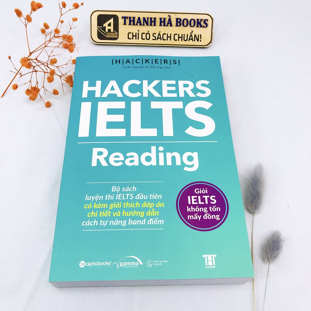 Sách - Hackers IELTS: Reading - Thanh Hà Books