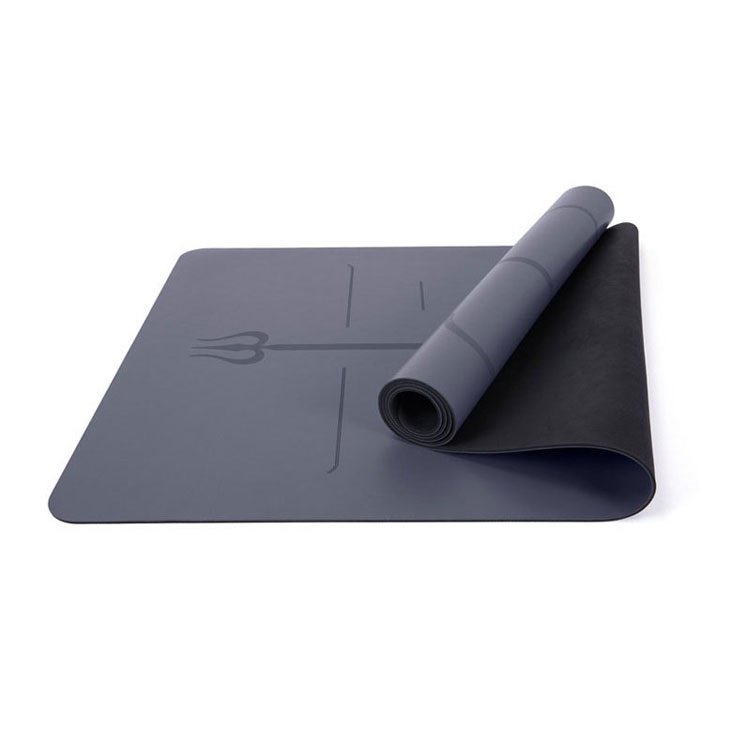 Thảm Tập Yoga, Gym Định Tuyến 8mm Gozin TPE 2 Lớp Tặng Kèm Túi Đựng