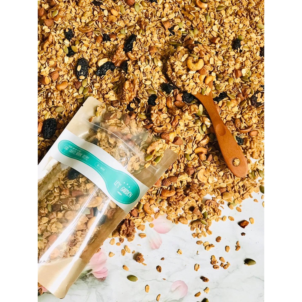 Ngũ Cốc Hạt Granola Ăn Sáng Healthy