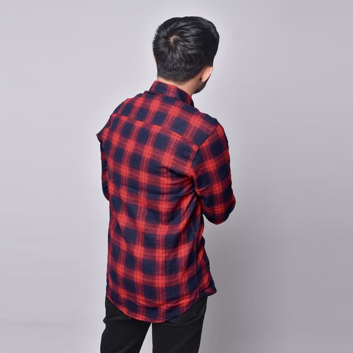 Mới Áo Sơ Mi Tay Ngắn Dáng Ôm Vải Flannel Kiểu Hàn Quốc Thời Trang Mùa Hè Cho Nam M 12dgu