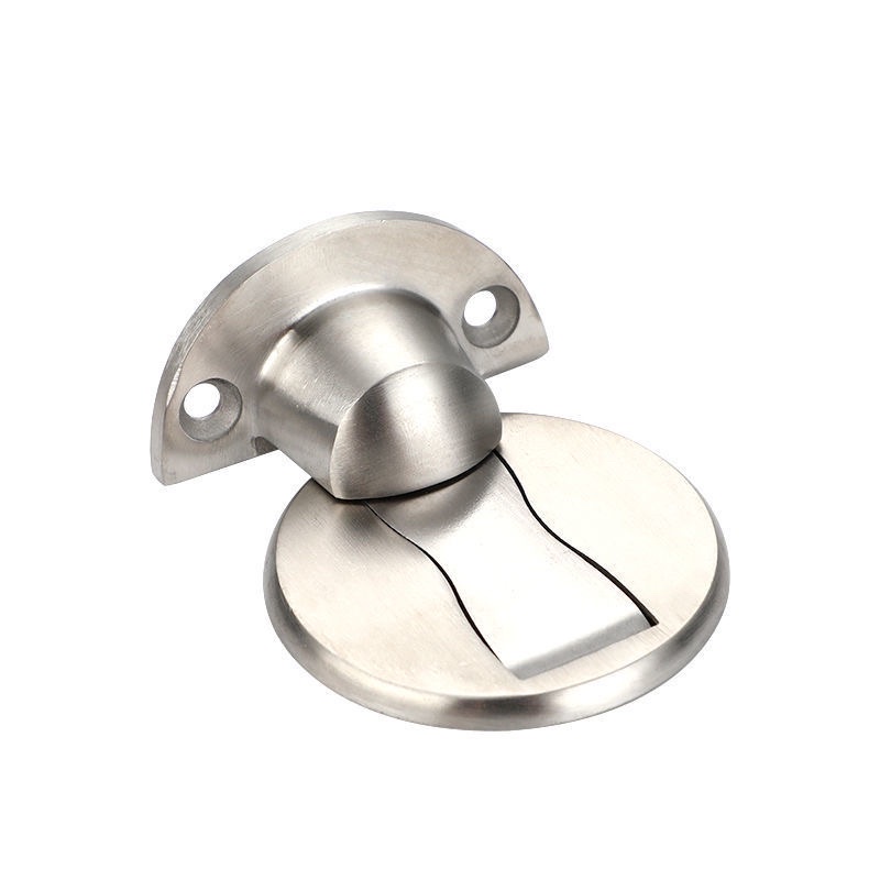 Miếng chặn cửa hình tròn chống đập cửa, chất liệu inox cực kì bền