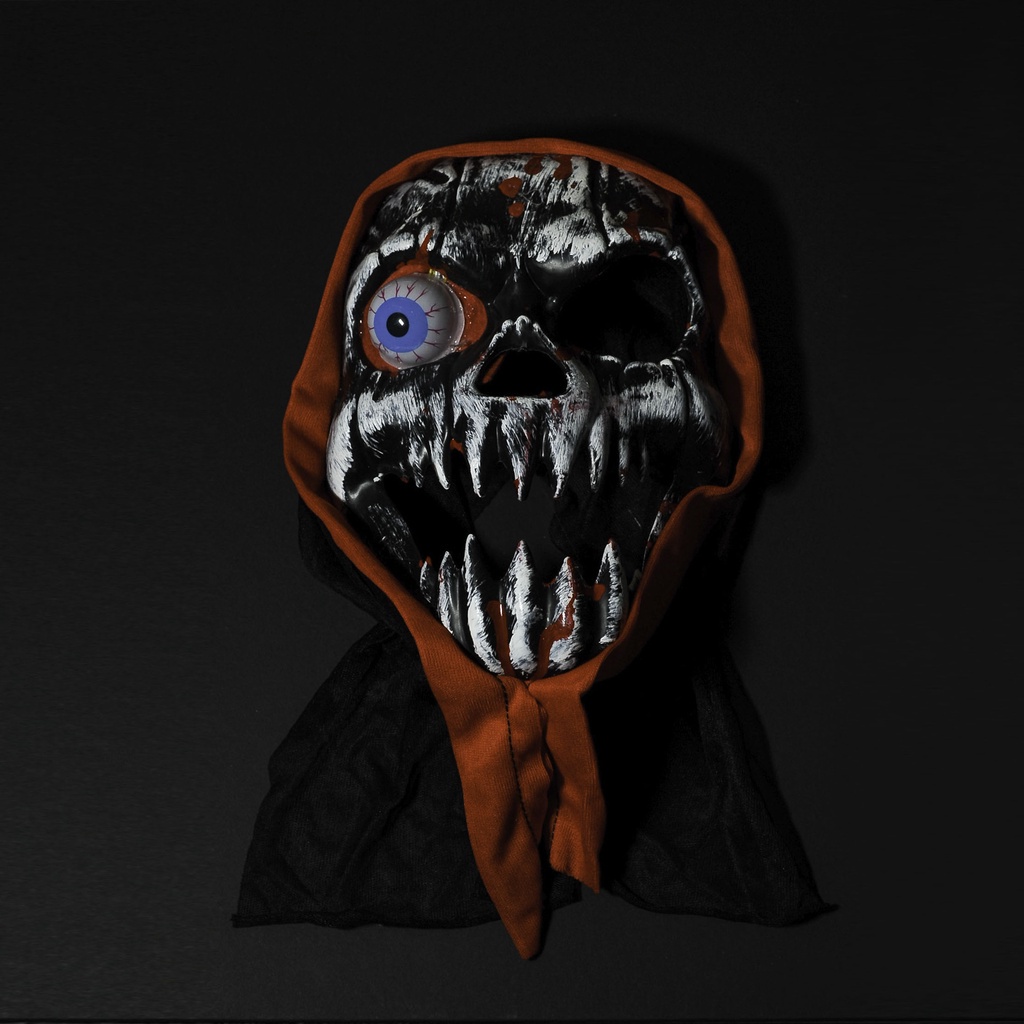 [Magpie] Mặt Nạ Hóa Trang Halloween Kinh Dị Vui Nhộn Kèm Tóc Giả Và Mặt Nạ Phát Sáng