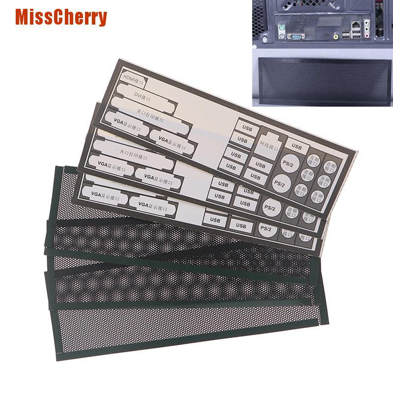 Set 3 Tấm Lọc Bụi Bằng Pvc Gắn Lưng Máy Tính Tiện Dụng Diy | BigBuy360 - bigbuy360.vn