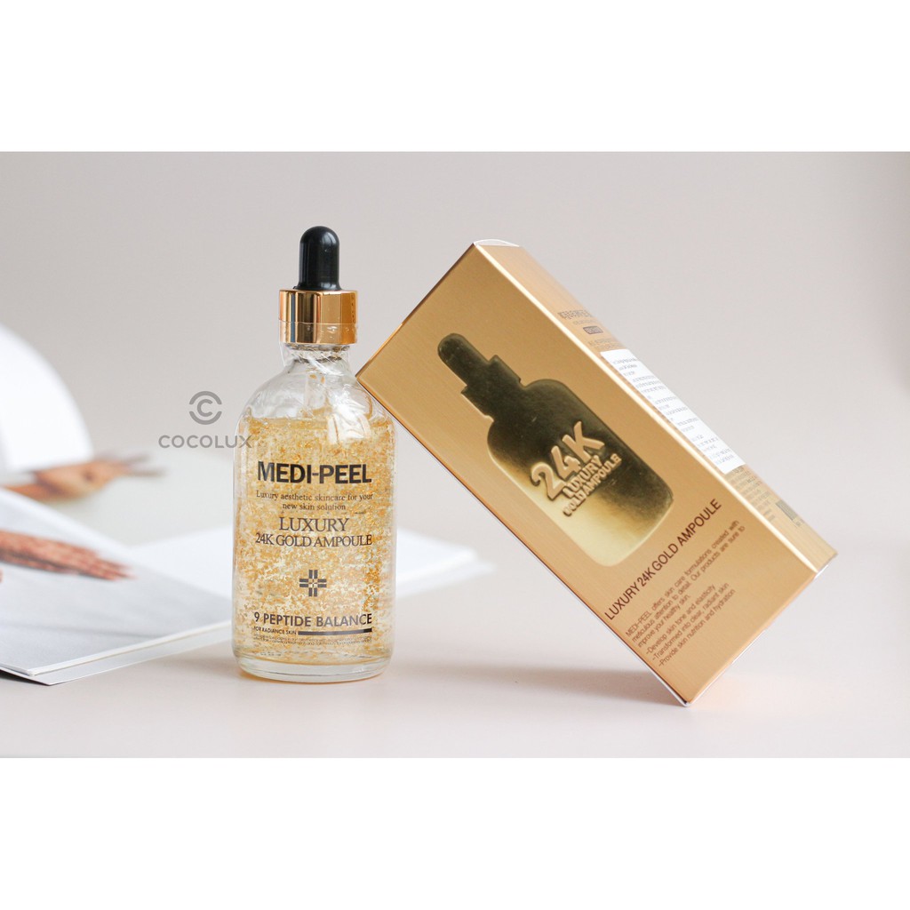 Tinh Chất Medi Peel Luxury 24K Gold Ampoule-