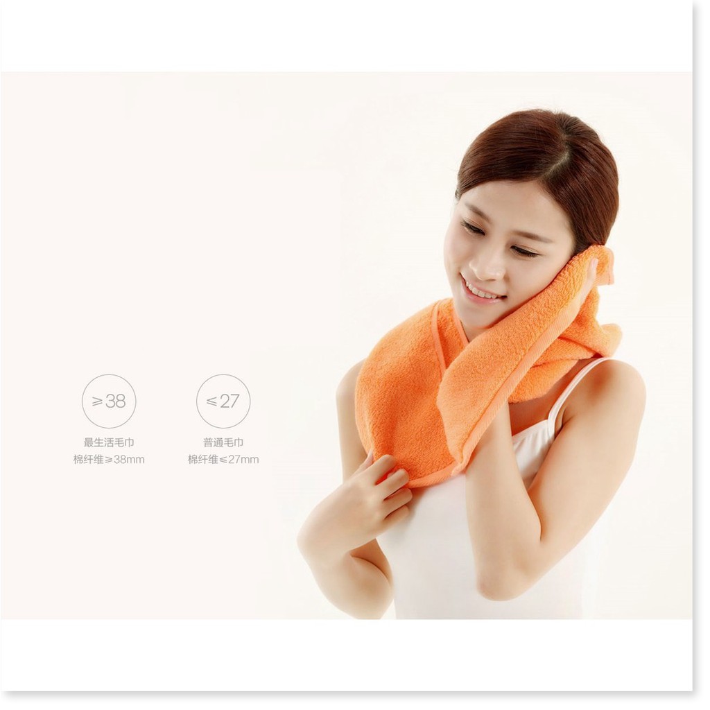 Khăn mặt bông nguyên chất Xiaomi ZSH 34 x 76cm  -ChuyênMI
