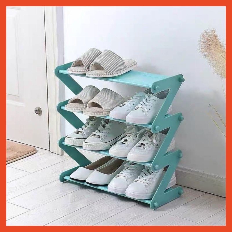 Kệ để giày dép đa năng 4 tầng hình chữ Z