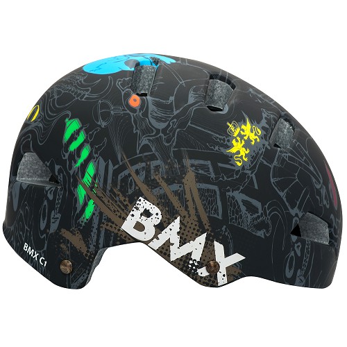 Nón bảo hiểm xe đạp Fornix BMX A02NC1L- HÌNH ĐẦU LÂU - TẶNG MẮT KÍNH