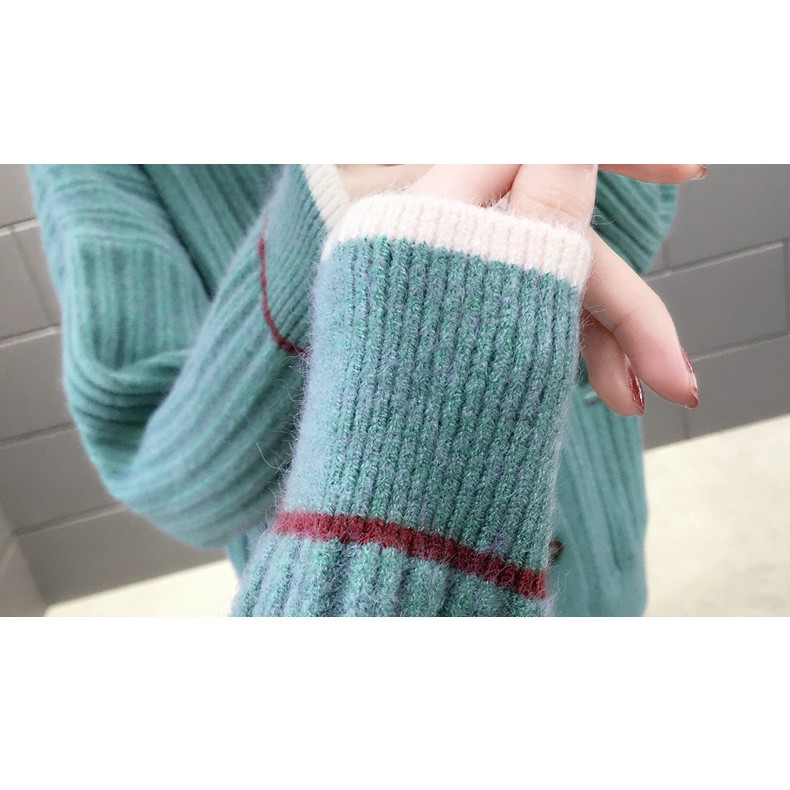 Áo khoác len dáng dài Basic LBS18 mới nhất 2020