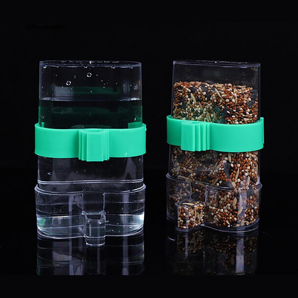 Dụng cụ cho chim ăn uống tự động tiện lợi