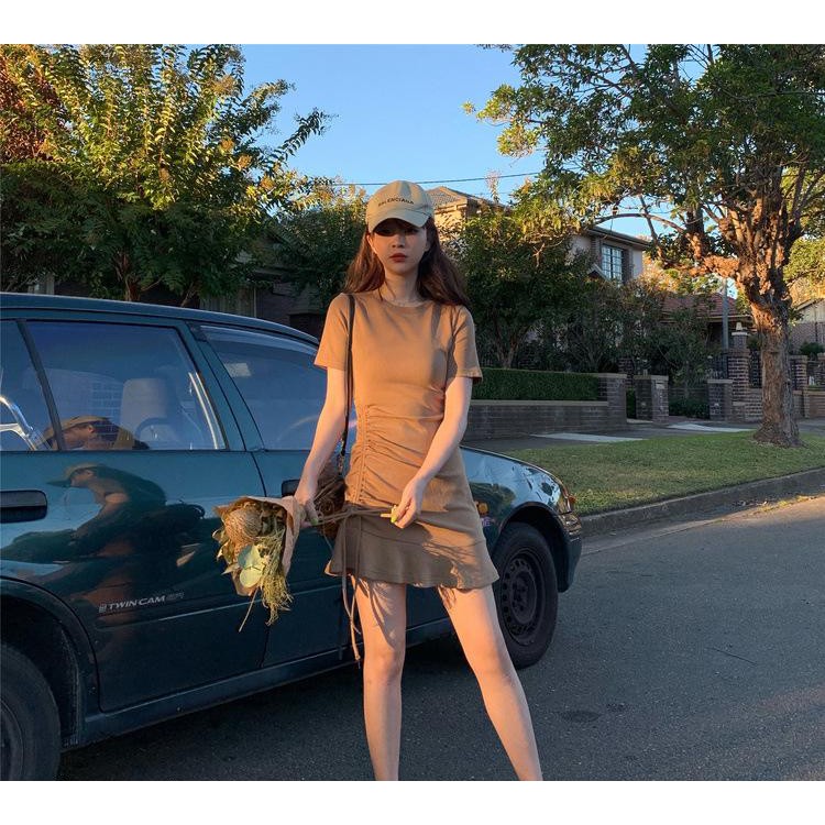 Đầm nữ đuôi cá rút dây thời trang XIXO - DAM0006 | BigBuy360 - bigbuy360.vn