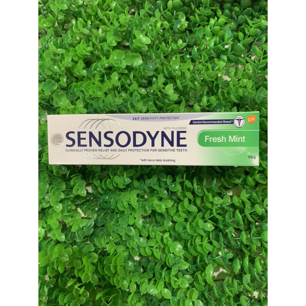 Kem đánh răng Sensodyne Fresh Mint giảm ê buốt 24/7 100g | BigBuy360 - bigbuy360.vn