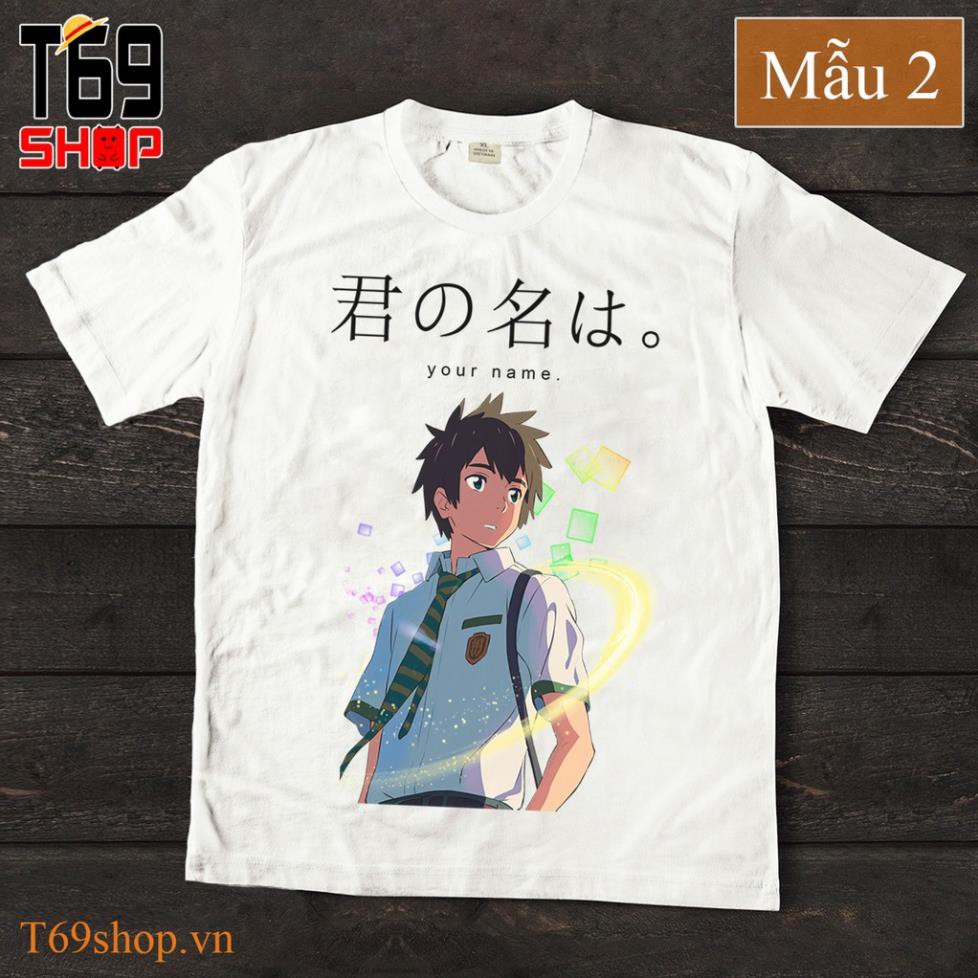 (SALE MẠNH) Áo thun anime Your Name (Có nhiều mẫu)