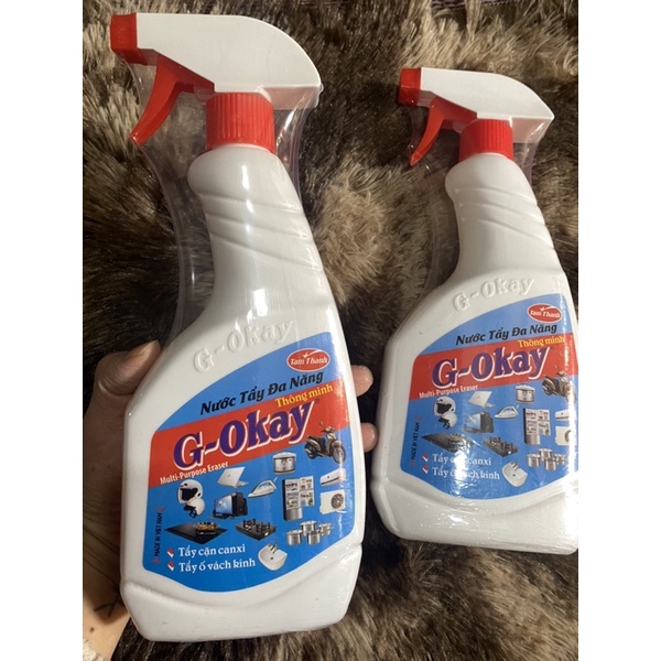 Nước tẩy rửa đa năng , tẩy xoong nồi , tẩy cặn canxi G okay 600ml