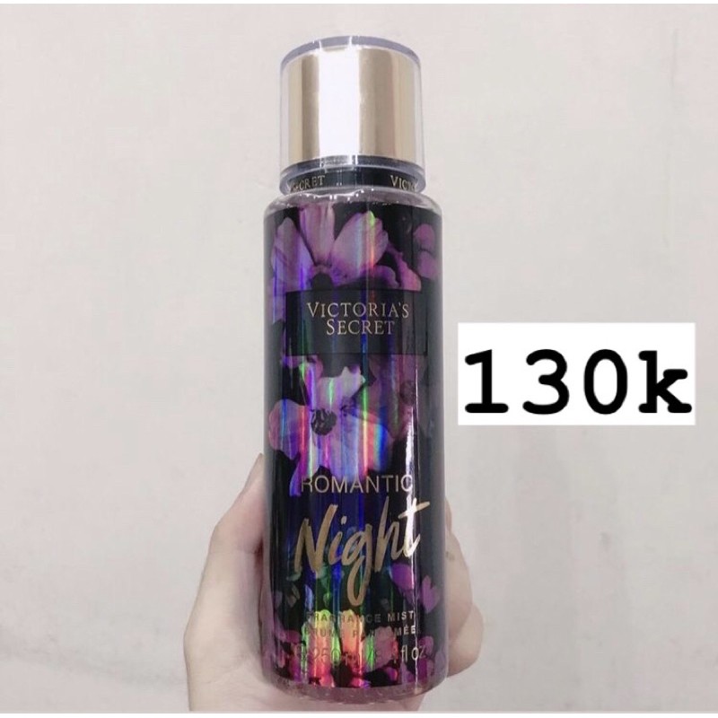 Xịt toàn thân Bodymist Victoria’s Secret [Romantic Night] chai 250ml