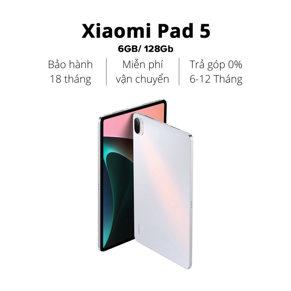 Máy Tính Bảng Xiaomi Pad 5 6GB/128GB - Hàng DIGIWORLD BH 18 THÁNG