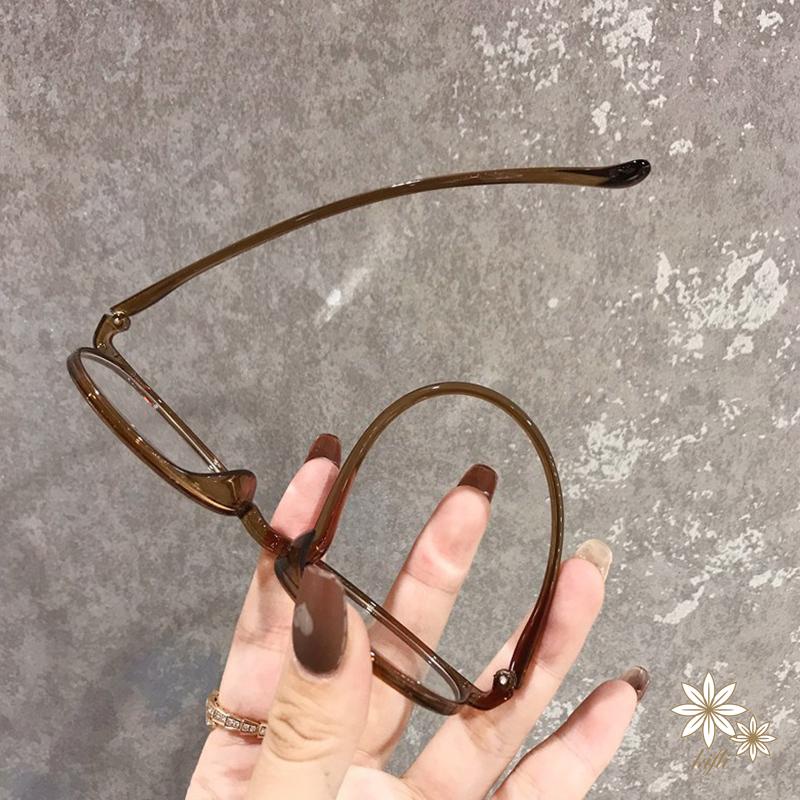 【kifli】Mắt Kính Gọng Phẳng Chống Ánh Sáng Xanh Thời Trang Cho Nữ