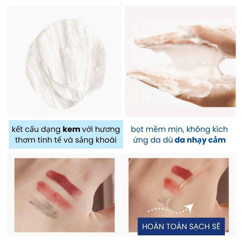 Sữa rửa mặt sạch sâu dưỡng ẩm Hàn Quốc Blooming Cell Perfect Deep Cleansing Foam 120ml