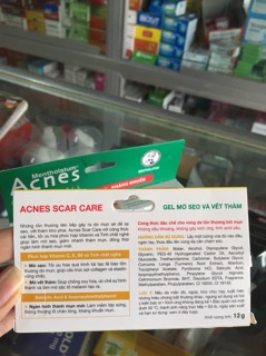 Acnes - gel mờ sẹo, thâm và mụn