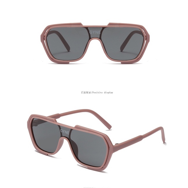 Kính mát gọng lớn màu sắc kẹo ngọt thời trang cho bé trai và gái