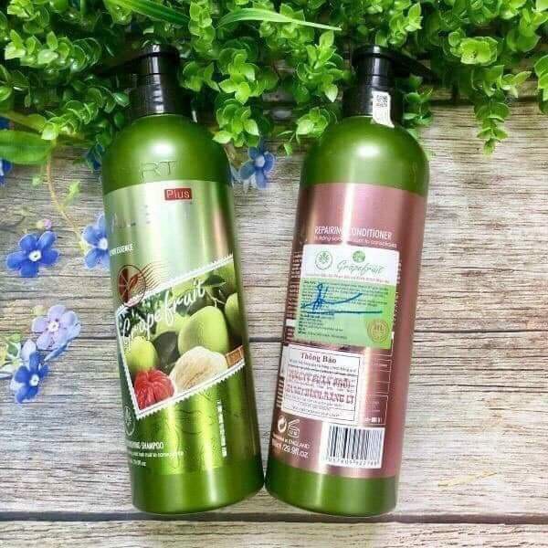 [Chính hãng] Bộ dầu gội xả bưởi Valert Grapefruit siêu mêm mượt phục hồi ngăn rụng kích thích mọc tóc 850mlx2 | BigBuy360 - bigbuy360.vn
