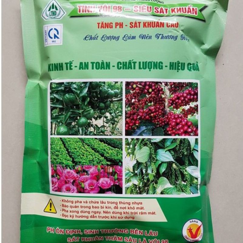 Vôi nông nghiệp Siêu Sát Khuẩn Cải Tạo Đất