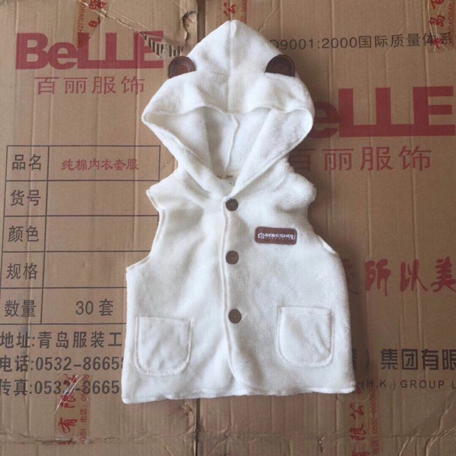 Combo sỉ áo gile trắng