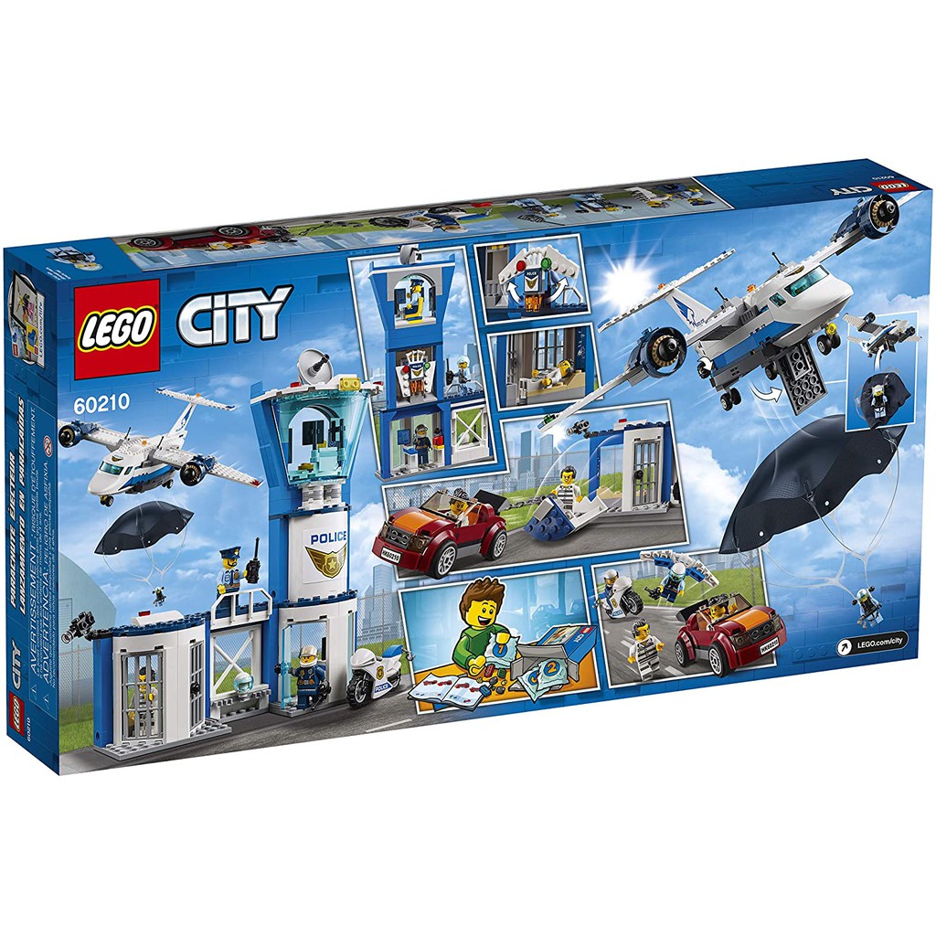 Đồ chơi LEGO CITY - Trạm Cảnh Sát Bầu Trời - Mã SP 60210