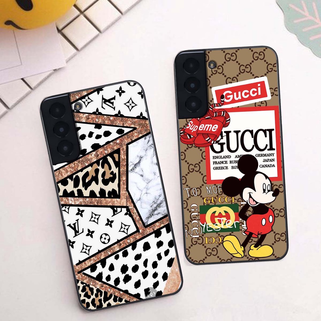 Ốp lưng Samsung S21 / S21 Plus hình thương hiệu, thời trang, cute, đáng yêu