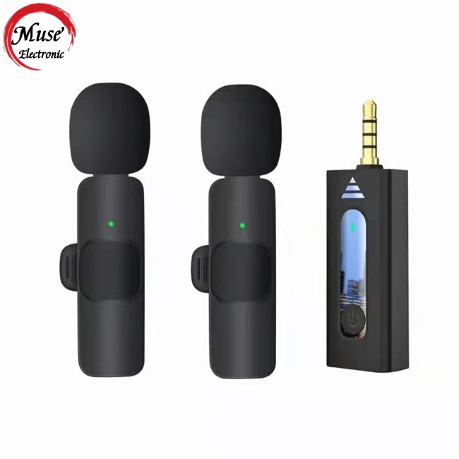 Micro Không Dây Jack 3.5mm Thu Âm Đa Hướng Dành Cho Điện Thoại Máy Ảnh/Điện Thoại Thông Minh